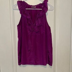 JCREW PURPLE SLEEVELESS TOP